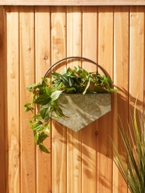 Wall Planter, Premium Diamond Galvanized Wall Planter for Indoor and Outdoor Use