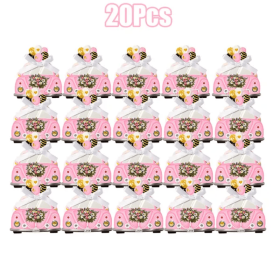 20 Pcs Wedding Party Favor Treat Boxes Unique Wedding Car Design Gift Box (Option: Style1)